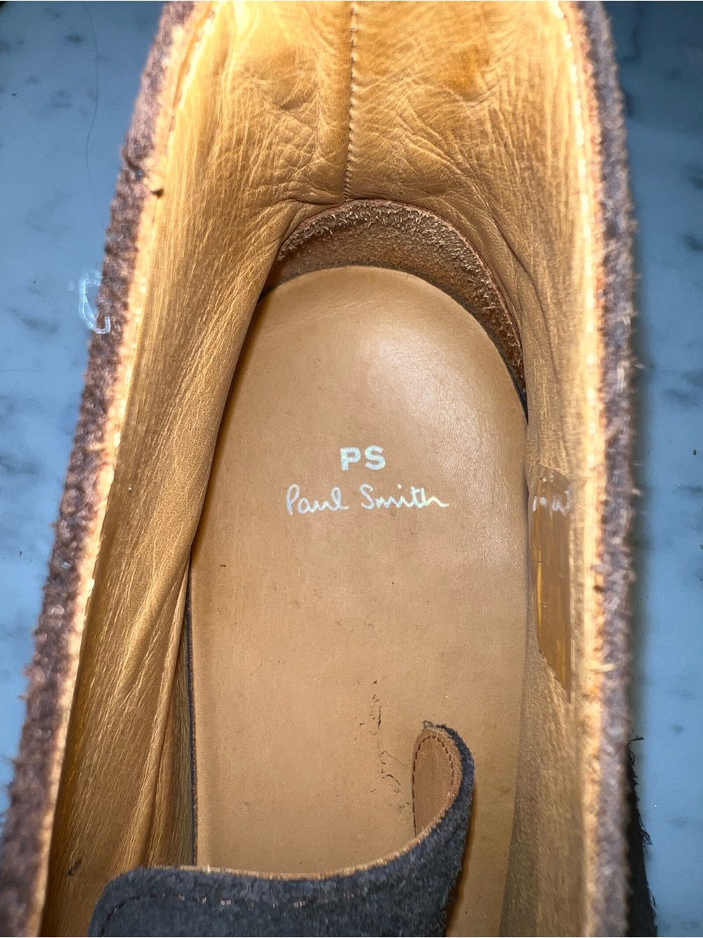 Paul Smith Two-Tone Suede Moc Toe Chukka Boots UK 9 Fits US 10–10.5 - Picture 4 of 5